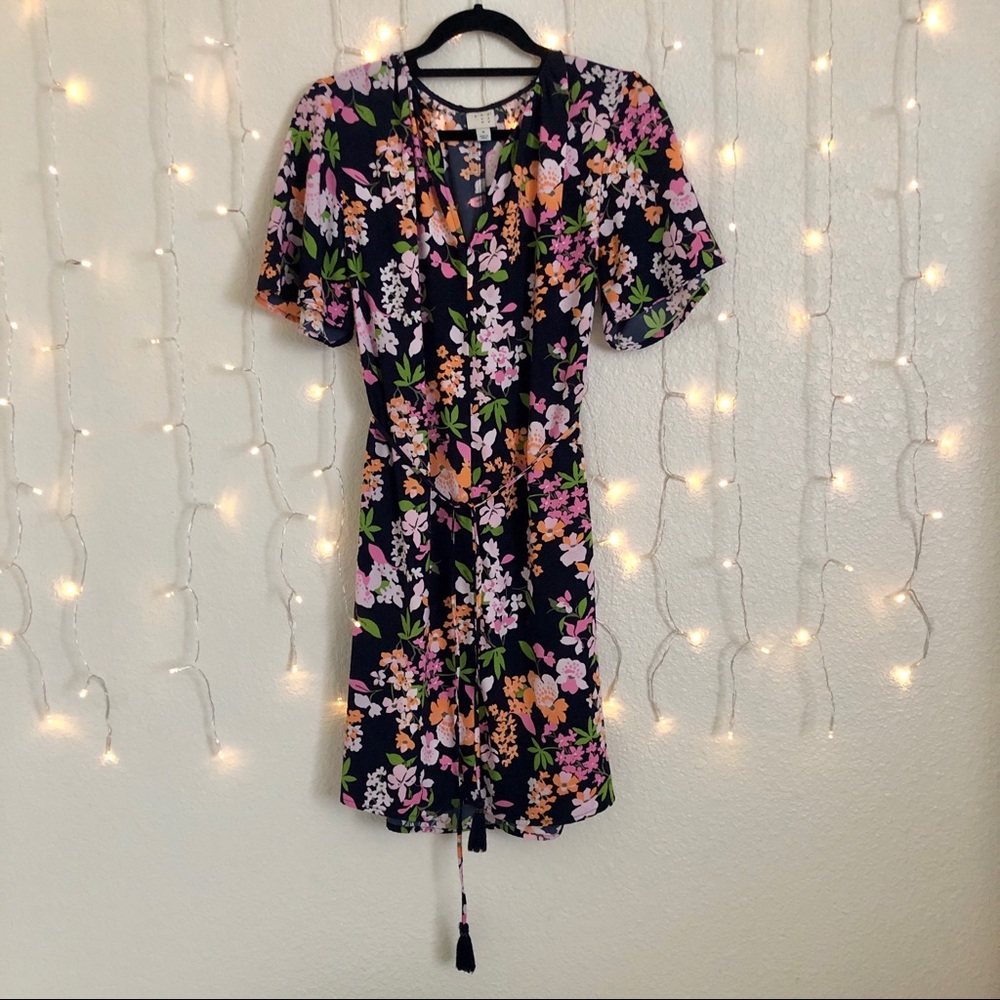 a new day dress with tassel belt